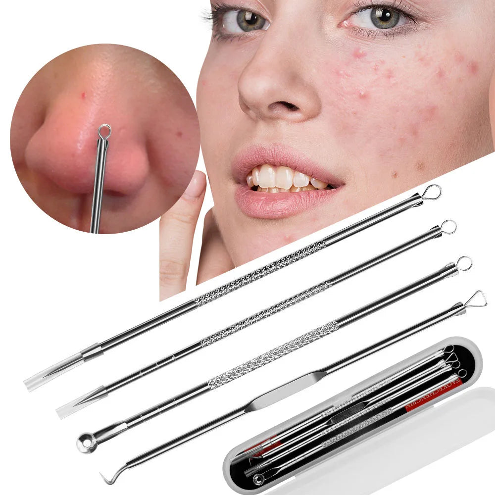 Double-ended Stainless Steel Acne Needle