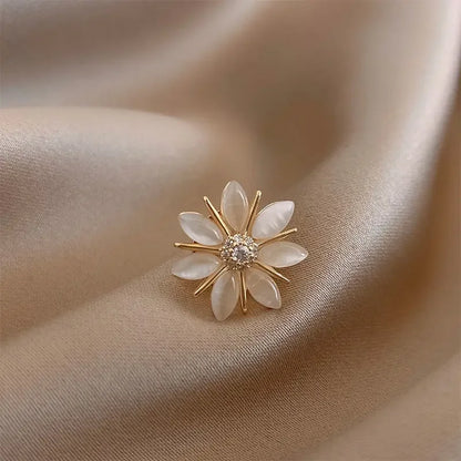 Anti-glare Flower Bow Brooches