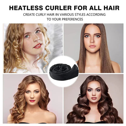 No Heat Hair Curler Band Tools