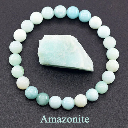 Original Reiki Blue Apatite Beads Bracelets