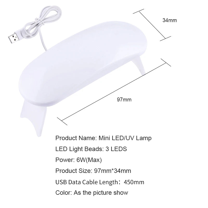 Portable Nail Dryer Lamp